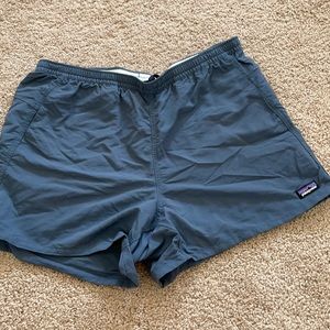 Blue Patagonia baggy shorts